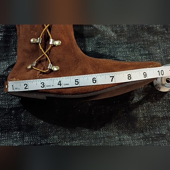 Updated Post: Rare Minnetonka Side-Lace, Knee-High, Leather Moccasin Boot. 7/7.5 - Picture 7 of 13